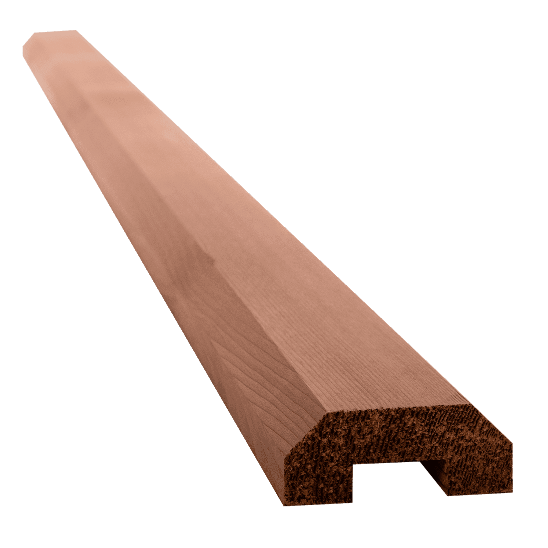 Cequence Capping Rail - Cedar fence capping
