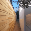 Slatted Fence Panel - Horizon Cedar