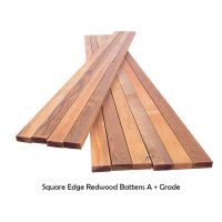 redwood fence slats pack of 10