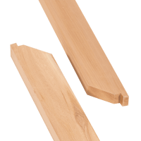 Cequence Cedar Wall Plate with Profiled Top