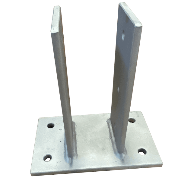 Heavy Duty Post Brackets Post Shoe Contemporary Fencing
