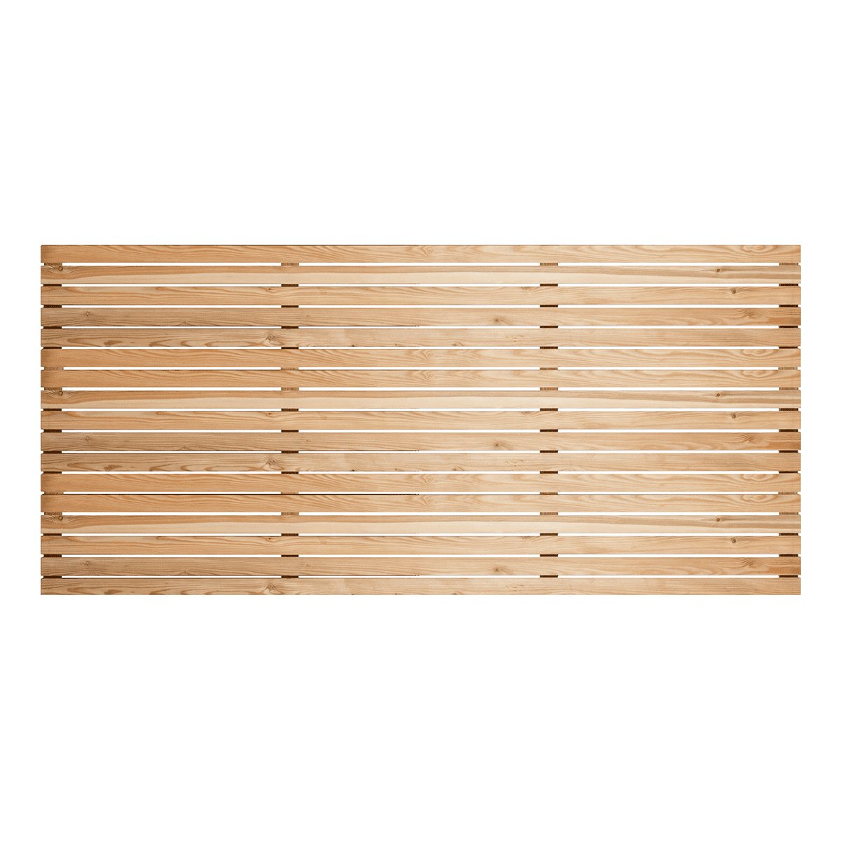 Cequence Slatted Fence Panels - Siberian Larch 900mm