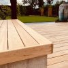 Larch Seating and decking