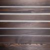 Noir burnt larch battens from contemporary fencing