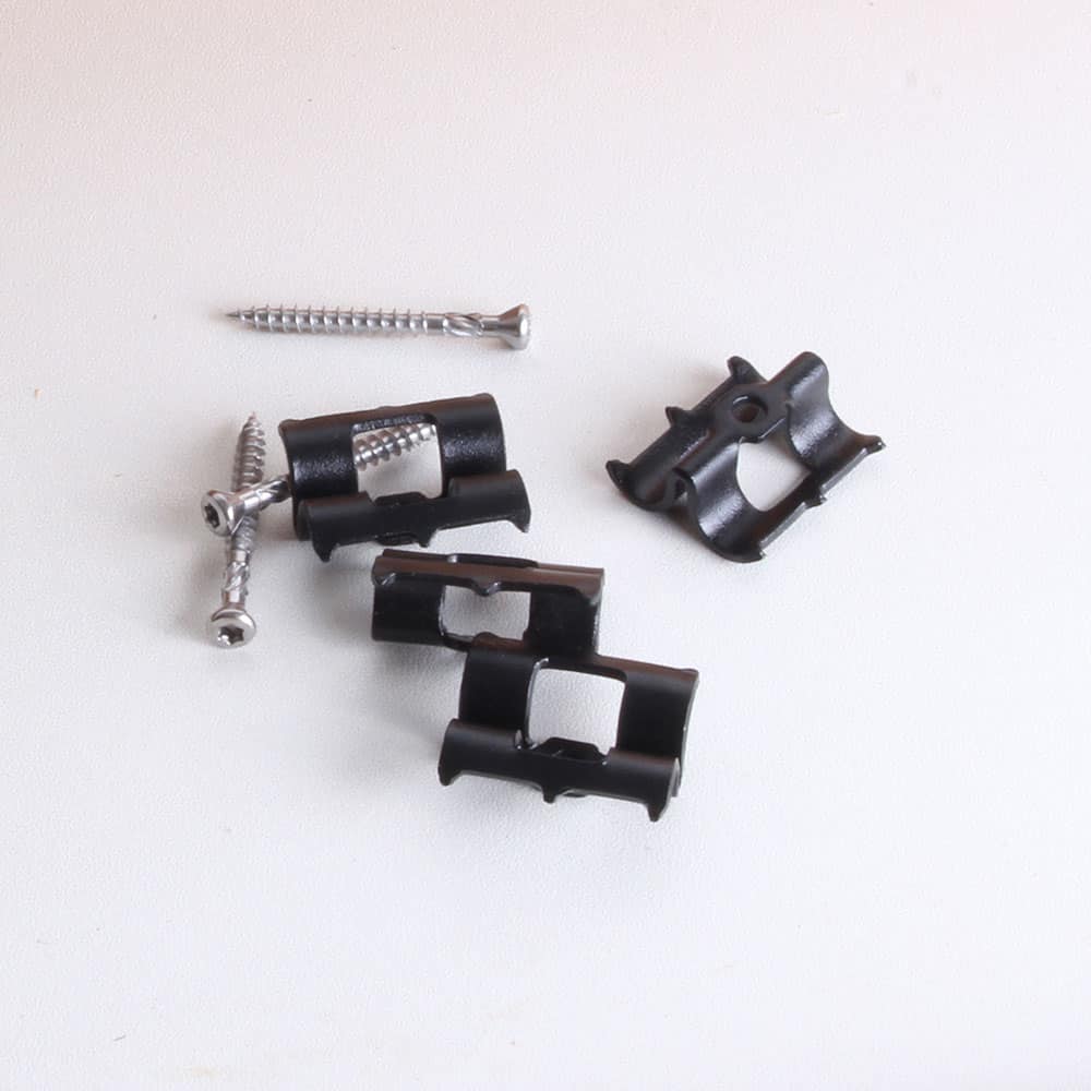 15 no Decking Clips & Screws-  (suitable for 1m2 of decking)
