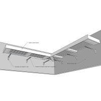 corner bench with brackets drawing