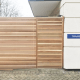 Cedar Double Sided Gate - 90cm Wide - Square Edge Slats with 7mm gaps