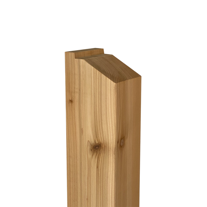 Cequence Fence Post – Profiled Top – For Cedar Panels Contemporary Fencing