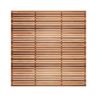 180cm x 180cm Cedar Fencing with 12mm gaps