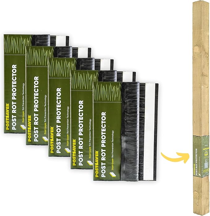 fence post protector - in ground protection